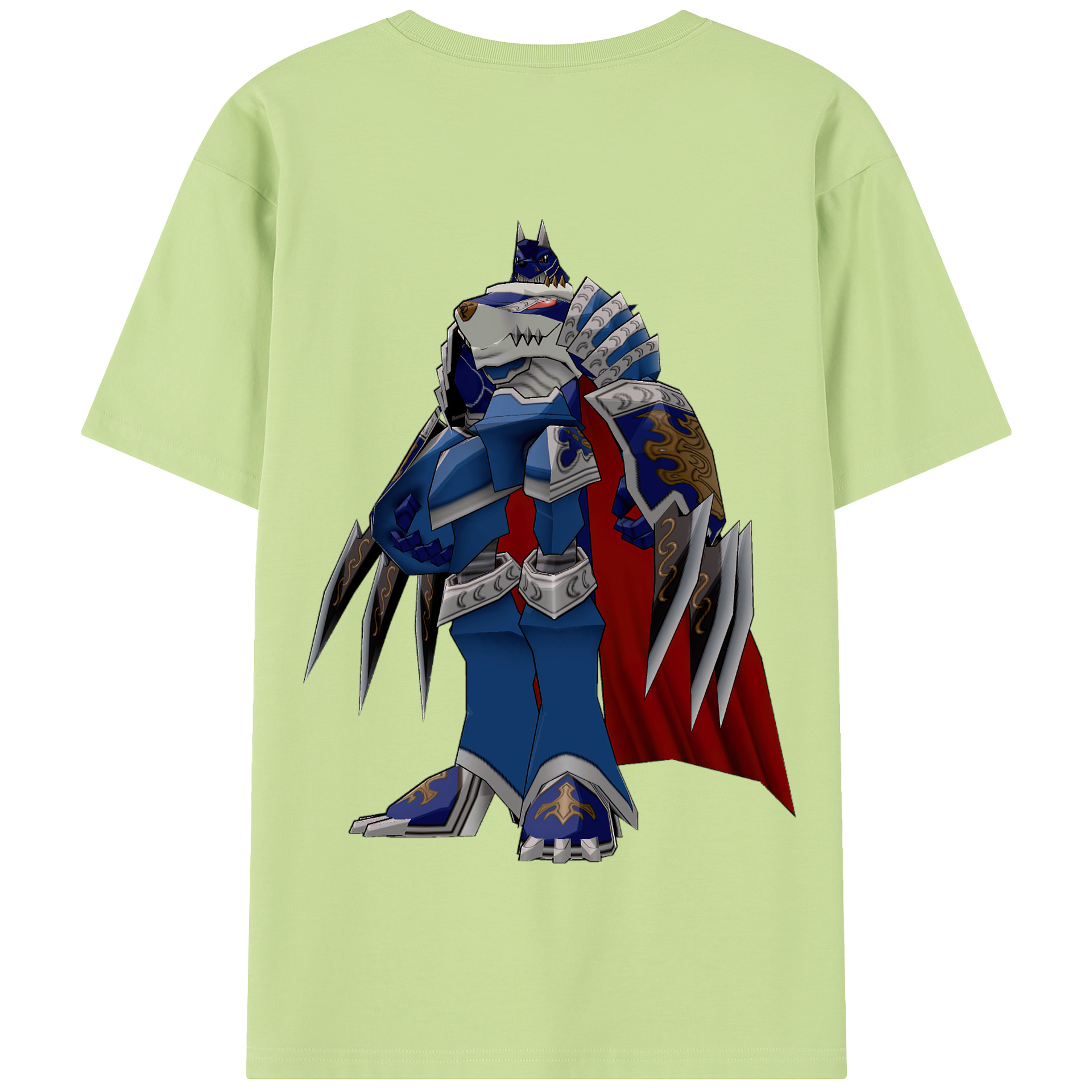 （画像用） Digimon デジタルモンスター/デジモン 綿100％半袖Tシャツ（背面プリント）